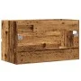 Mueble de lavabo madera ingeniería envejecida 90x38,5x45 cm de , Muebles de baño - Ref: Foro24-856249, Precio: 61,31 €, Descu...