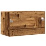 Mueble de lavabo madera ingeniería envejecida 90x38,5x45 cm de , Muebles de baño - Ref: Foro24-856249, Precio: 62,52 €, Descu...