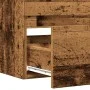 Mueble de lavabo madera ingeniería envejecida 90x38,5x45 cm de , Muebles de baño - Ref: Foro24-856249, Precio: 61,31 €, Descu...