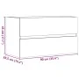 Mueble de lavabo madera ingeniería envejecida 90x38,5x45 cm de , Muebles de baño - Ref: Foro24-856249, Precio: 61,31 €, Descu...