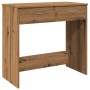 Escritorio de madera de ingeniería roble artisian 80x40x75 cm de , Escritorios - Ref: Foro24-855993, Precio: 88,84 €, Descuen...