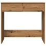 Escritorio de madera de ingeniería roble artisian 80x40x75 cm de , Escritorios - Ref: Foro24-855993, Precio: 84,49 €, Descuen...