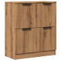 Aparador de madera de ingeniería roble artisan 60x30x70 cm de , Aparadores - Ref: Foro24-856841, Precio: 72,64 €, Descuento: %