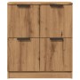 Aparador de madera de ingeniería roble artisan 60x30x70 cm de , Aparadores - Ref: Foro24-856841, Precio: 72,64 €, Descuento: %