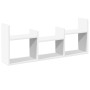 Armario de pared madera de ingeniería blanco 100x18x40 cm de , Estantes y estanterías - Ref: Foro24-854796, Precio: 32,27 €, ...