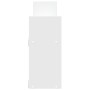 Armario de pared madera de ingeniería blanco 100x18x40 cm de , Estantes y estanterías - Ref: Foro24-854796, Precio: 32,27 €, ...