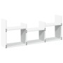 Armario de pared madera de ingeniería blanco 100x18x40 cm de , Estantes y estanterías - Ref: Foro24-854796, Precio: 32,27 €, ...