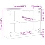 Aparador madera de ingeniería roble artiasian 102x37x75,5 cm de , Aparadores - Ref: Foro24-3318725, Precio: 133,74 €, Descuen...