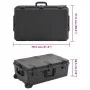 Maletín portátil de vuelo PP negro 79,5x51,5x30,5 cm de , Bolsas y fundas para cámaras - Ref: Foro24-4007254, Precio: 326,17 ...