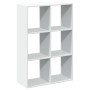 Librería divisora madera ingeniería blanco 69,5x29x103,5 cm de , Librerías y estanterías - Ref: Foro24-858012, Precio: 56,10 ...