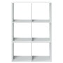 Librería divisora madera ingeniería blanco 69,5x29x103,5 cm de , Librerías y estanterías - Ref: Foro24-858012, Precio: 56,10 ...