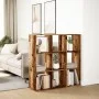 Librería divisora madera ingeniería envejecida 102x29x103,5 cm de , Librerías y estanterías - Ref: Foro24-858046, Precio: 86,...