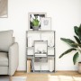 Estantería de madera de ingeniería gris hormigón 63x20x90 cm de , Librerías y estanterías - Ref: Foro24-858141, Precio: 43,62...