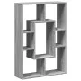 Estantería de madera de ingeniería gris Sonoma 63x20x90 cm de , Librerías y estanterías - Ref: Foro24-858143, Precio: 41,37 €...
