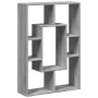 Estantería de madera de ingeniería gris Sonoma 63x20x90 cm de , Librerías y estanterías - Ref: Foro24-858143, Precio: 41,37 €...