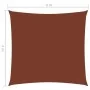 Toldo de vela cuadrado tela Oxford terracota 4x4 m de vidaXL, Sombrillas - Ref: Foro24-135359, Precio: 52,73 €, Descuento: %