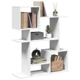 Librería divisora madera ingeniería blanca 92x29x112 cm de , Librerías y estanterías - Ref: Foro24-858120, Precio: 62,79 €, D...