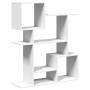 Librería divisora madera ingeniería blanca 92x29x112 cm de , Librerías y estanterías - Ref: Foro24-858120, Precio: 65,82 €, D...