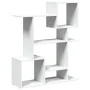 Librería divisora madera ingeniería blanca 92x29x112 cm de , Librerías y estanterías - Ref: Foro24-858120, Precio: 62,79 €, D...