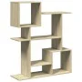 Librería divisor madera ingeniería roble Sonoma 92x29x112 cm de , Librerías y estanterías - Ref: Foro24-858122, Precio: 64,14...