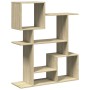 Librería divisor madera ingeniería roble Sonoma 92x29x112 cm de , Librerías y estanterías - Ref: Foro24-858122, Precio: 64,92...