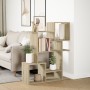 Librería divisor madera ingeniería roble Sonoma 92x29x112 cm de , Librerías y estanterías - Ref: Foro24-858122, Precio: 64,92...