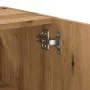 Armario de pared madera de ingeniería roble artisan 60x31x60 cm de , Taquillas y armarios de almacenamiento - Ref: Foro24-857...