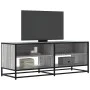 Mueble TV metal y madera ingeniería gris Sonoma 120,5x40x46 cm de , Muebles TV - Ref: Foro24-848892, Precio: 66,90 €, Descuen...