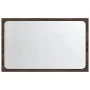 Espejo de baño LED madera ingeniería marrón roble 60x8,5x38 cm de , Tocadores de baño - Ref: Foro24-834929, Precio: 41,71 €, ...