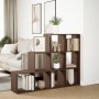 Librería divisora 3 niveles madera marrón 137,5x29x103,5 cm de , Librerías y estanterías - Ref: Foro24-857982, Precio: 88,80 ...
