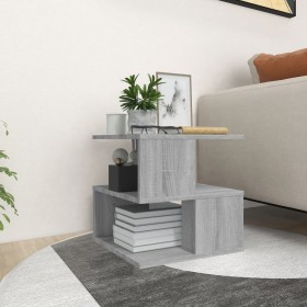 Mesa auxiliar de madera contrachapada gris Sonoma 40x40x40 cm de , Mesas auxiliares - Ref: Foro24-815811, Precio: 35,13 €, De...