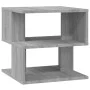 Beistelltisch aus grauem Sonoma-Sperrholz 40x40x40 cm von , Seitentische - Ref: Foro24-815811, Preis: 34,59 €, Rabatt: %