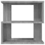 Beistelltisch aus grauem Sonoma-Sperrholz 40x40x40 cm von , Seitentische - Ref: Foro24-815811, Preis: 34,59 €, Rabatt: %