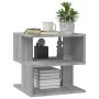 Beistelltisch aus grauem Sonoma-Sperrholz 40x40x40 cm von , Seitentische - Ref: Foro24-815811, Preis: 34,59 €, Rabatt: %