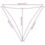 Toldo de vela triangular tela Oxford azul 4x4x4 m de , Sombrillas - Ref: Foro24-135561, Precio: 30,78 €, Descuento: %