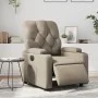 Sillón reclinable eléctrico de cuero sintético color capuchino de , Sillones - Ref: Foro24-3204764, Precio: 249,19 €, Descuen...