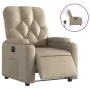 Sillón reclinable eléctrico de cuero sintético color capuchino de , Sillones - Ref: Foro24-3204764, Precio: 249,19 €, Descuen...