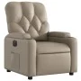 Sillón reclinable eléctrico de cuero sintético color capuchino de , Sillones - Ref: Foro24-3204764, Precio: 249,19 €, Descuen...