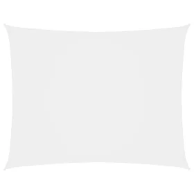 Toldo de vela rectangular tela Oxford blanco 3x4,5 m de vidaXL, Sombrillas - Ref: Foro24-135266, Precio: 42,40 €, Descuento: %
