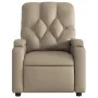 Sillón reclinable eléctrico de cuero sintético color capuchino de , Sillones - Ref: Foro24-3204764, Precio: 249,19 €, Descuen...