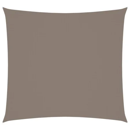Square sail awning taupe gray Oxford fabric 4.5x4.5 m by vidaXL, Umbrellas - Ref: Foro24-135415, Price: 62,87 €, Discount: %