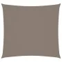 Square sail awning taupe gray Oxford fabric 4.5x4.5 m by vidaXL, Umbrellas - Ref: Foro24-135415, Price: 62,87 €, Discount: %