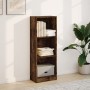Estantería madera de ingeniería roble ahumado 40x24x109 cm de , Librerías y estanterías - Ref: Foro24-857778, Precio: 34,39 €...