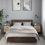 Mesitas noche 2 uds madera ingeniería roble Sonoma 40x31x50 cm de , Mesitas de noche - Ref: Foro24-848677, Precio: 84,14 €, D...