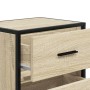 Mesitas noche 2 uds madera ingeniería roble Sonoma 40x31x50 cm de , Mesitas de noche - Ref: Foro24-848677, Precio: 84,14 €, D...
