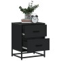 Mesitas de noche 2 uds madera ingeniería negro 40x31x50 cm de , Mesitas de noche - Ref: Foro24-848675, Precio: 90,37 €, Descu...