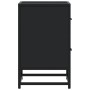 Mesitas de noche 2 uds madera ingeniería negro 40x31x50 cm de , Mesitas de noche - Ref: Foro24-848675, Precio: 90,37 €, Descu...