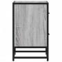 Mesita de noche madera de ingeniería gris Sonoma 40x31x50 cm de , Mesitas de noche - Ref: Foro24-848680, Precio: 52,83 €, Des...