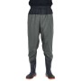 Vadeador de cintura con botas verde oscuro talla 42 de , Vadeadores para caza y para pesca - Ref: Foro24-4017012, Precio: 33,...