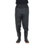 Vadeador de cintura con botas negro talla 40 de , Vadeadores para caza y para pesca - Ref: Foro24-4017019, Precio: 33,78 €, D...